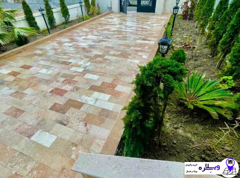 ویلای نیم پیلوت 240 متری شهرکی در چمستان ویلا سره خرید ویلای شهرکی ارزان در شمال مازندران نور