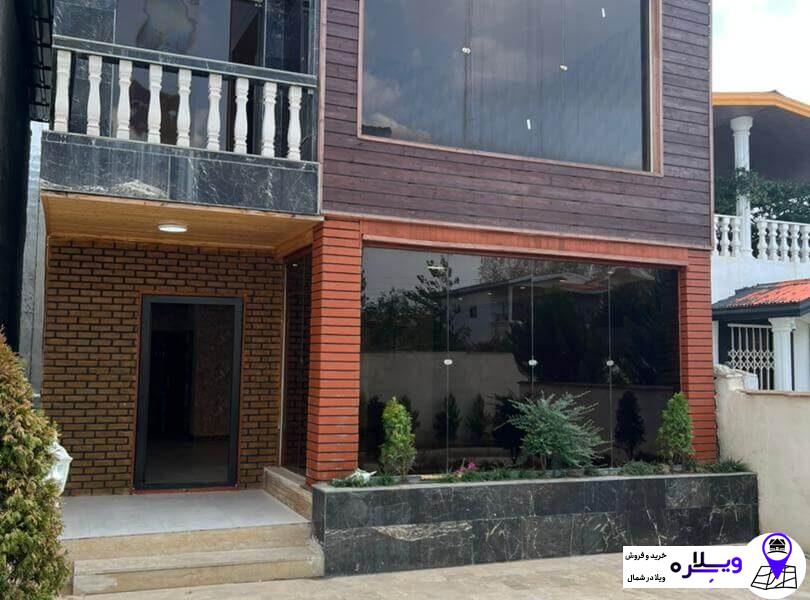 ویلا دوبلکس 160 متری شهرکی در چمستان ویلا سره خرید ویلای ارزان قیمت در شمال مازندران