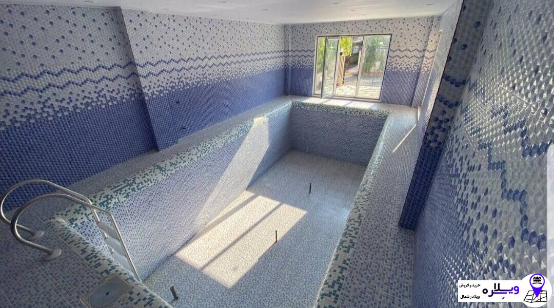 ویلا نیم پیلوت 200 متری سنددار در آمل ویلا سره خرید ویلای استخردار در شمال