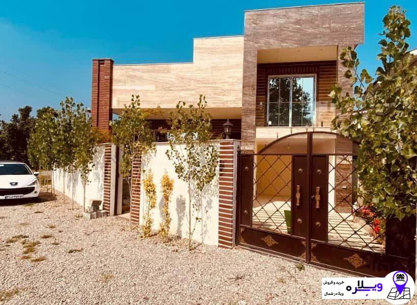 ویلا نیم پیلوت 220 متری در چمستان ویلا سره ویلای ارزان قیمت در شمال مازندران چمستان