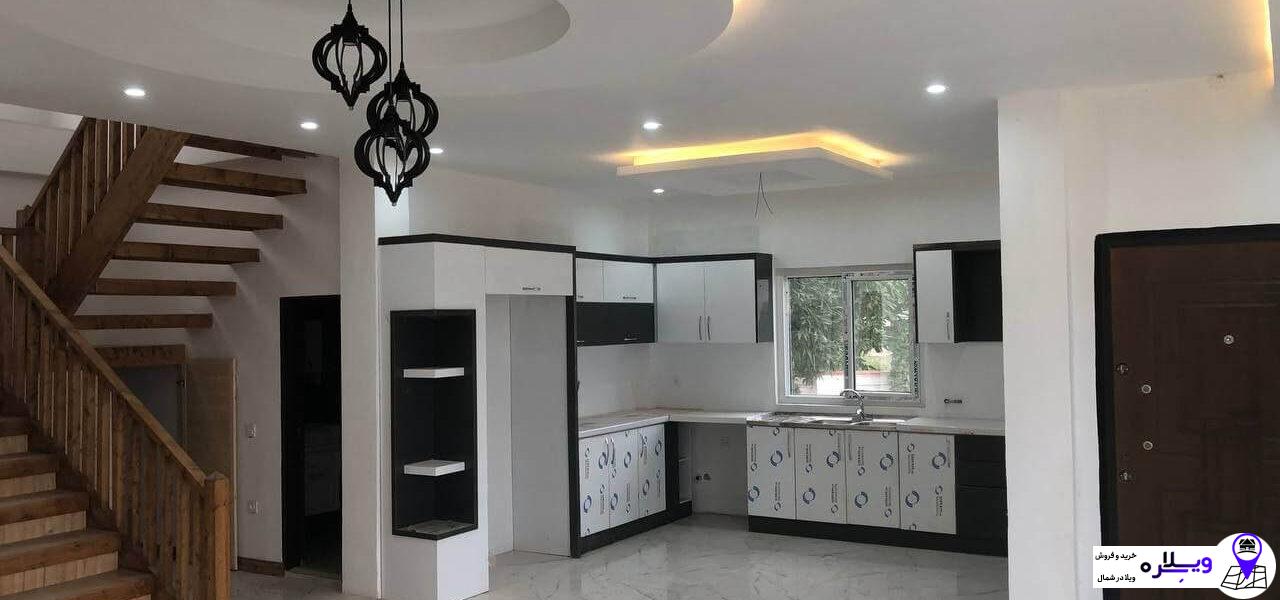 ویلا دوبلکس 220 متری در چمستان ویلا سره خرید ویلا تا 2 میلیارد در شمال