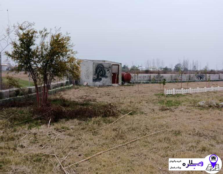 زمین باغی با سند عرصه و عیان 1832 متری در آمل ویلا سره قیمت زمین در آمل