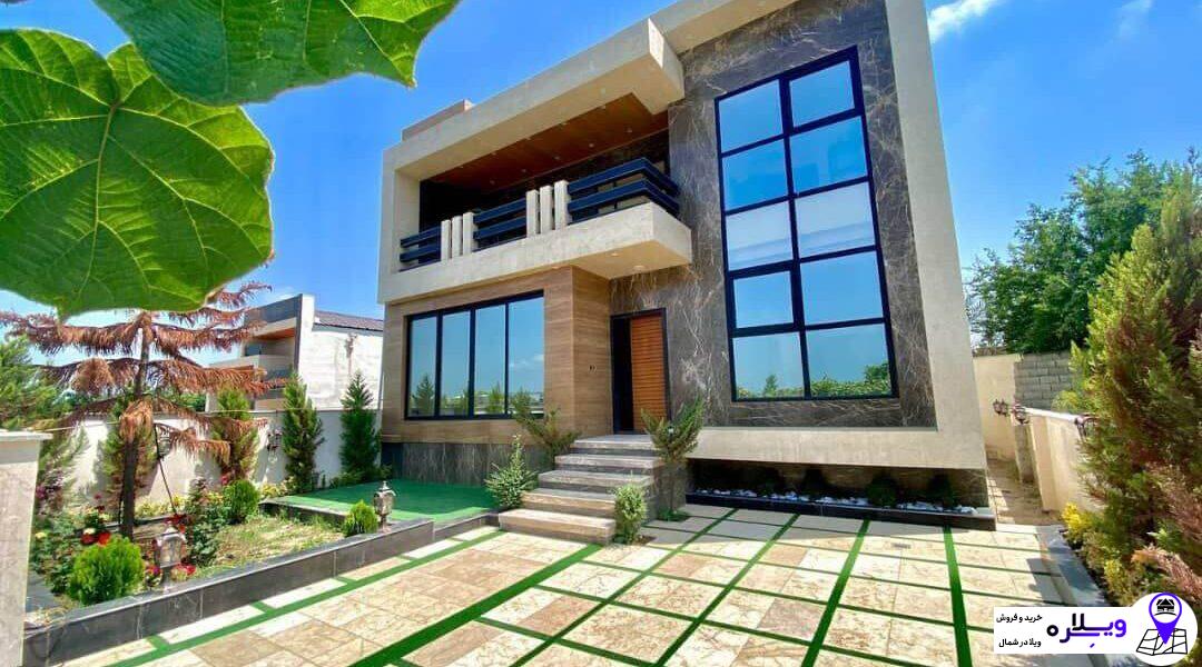 ویلا دوبلکس استخردار 250 متری در چمستان ویلا سره قیمت ویلای استخردار در شمال