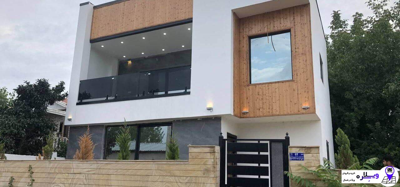 ویلا دوبلکس 220 متری در چمستان ویلا سره خرید ویلا تا 2 میلیارد در شمال